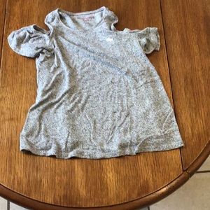 Grey cold shoulder perfect for hot days!